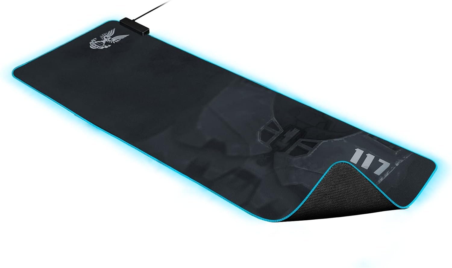 Razer Goliathus Extended Chroma Gaming Mousepad: Customizable RGB Lighting – Soft, Cloth Material – Balanced Control & Speed – Non-Slip Rubber Base – Halo Infinite Edition