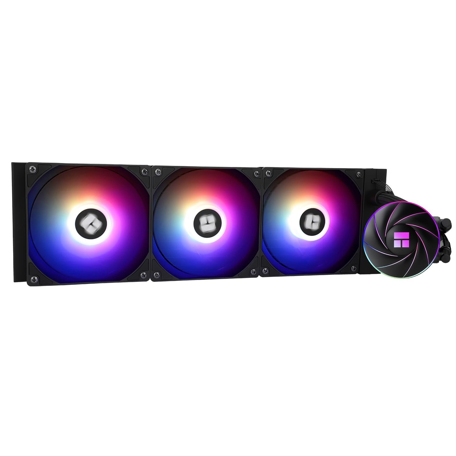 Thermalright Aqua Elite 360 ARGB Liquid CPU Cooler, 360 AIO Cooling Row Size, 3 x 120mm PWM Fans, Computer CPU Cooler,for AMD:AM4/AM5, Intel LGA1851/1150/1151/1200/2011/ 1700