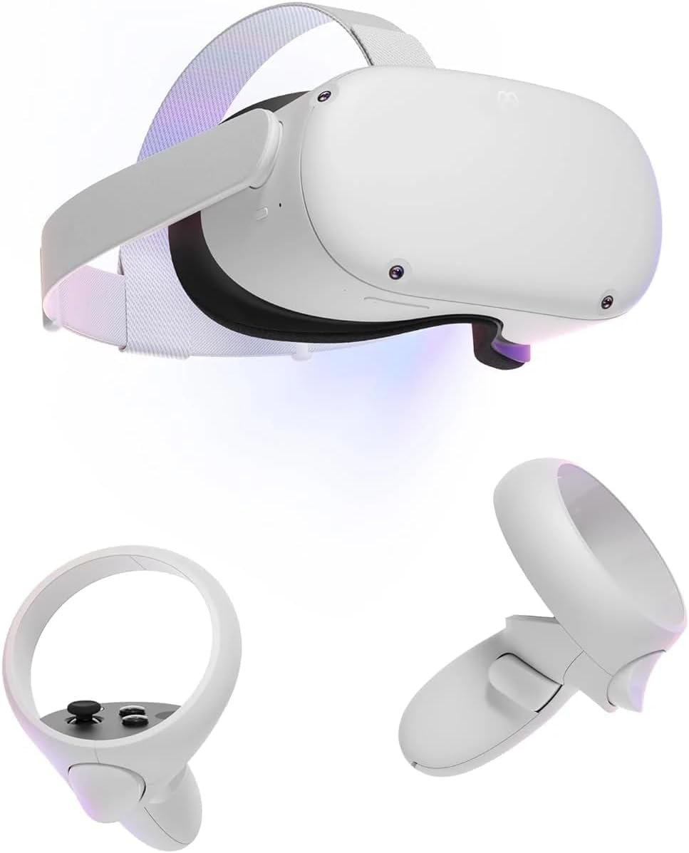 Meta Quest 2 — Advanced All-In-One Virtual Reality Headset — 256 GB (Renewed)