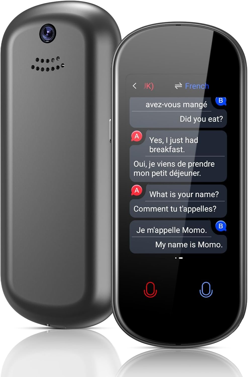 Language Translator Device, 137+ Languages Two Way Real Time Voice Translator Device Support Offline&Recording&Photo Translation, High Accurate Portable Instant Translator for Business Learning Travel