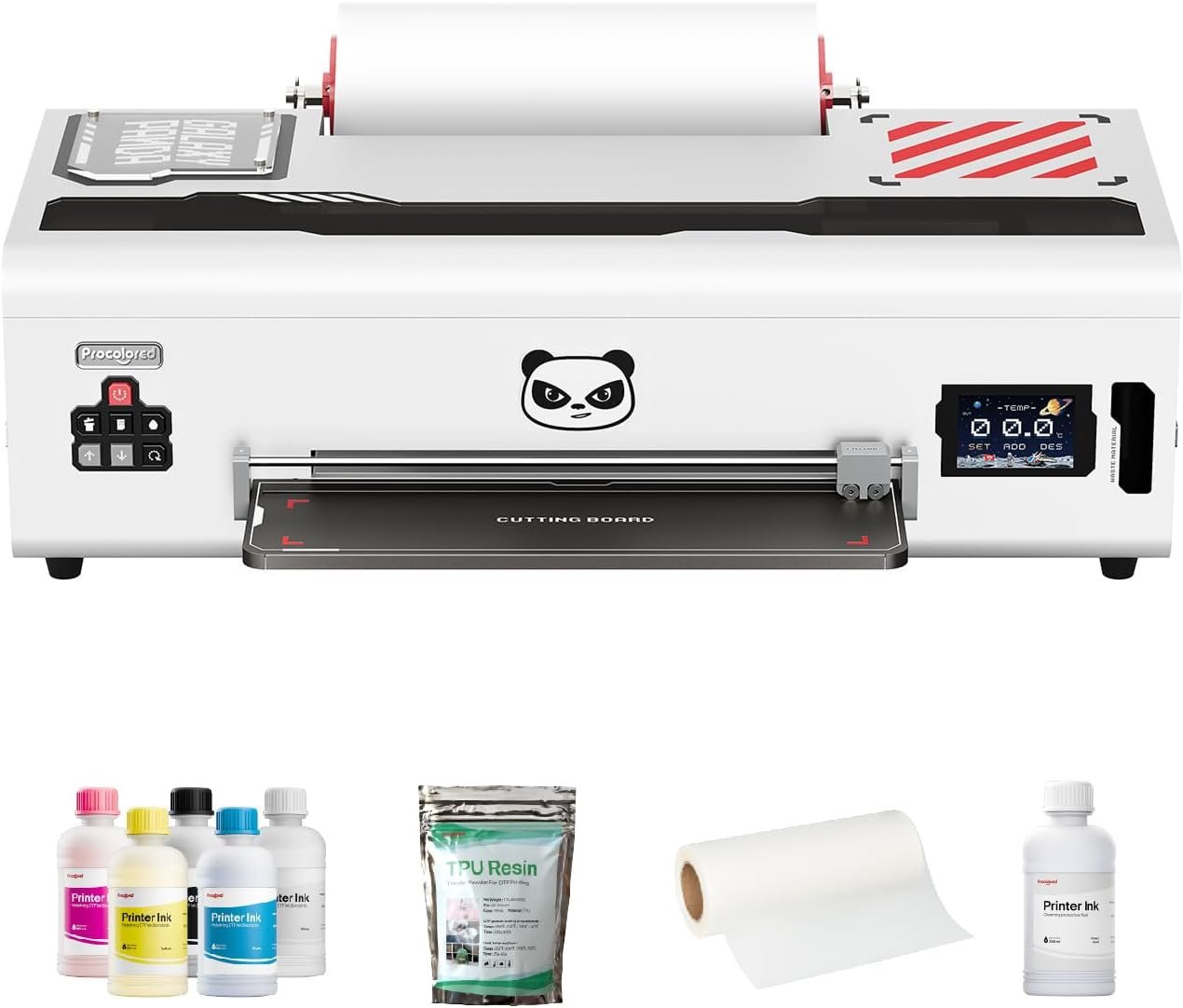 Procolored K13-Lite DTF Printer 13″ A3 Apparel Transfer Printing Machine T-Shirt Direct to Film-White