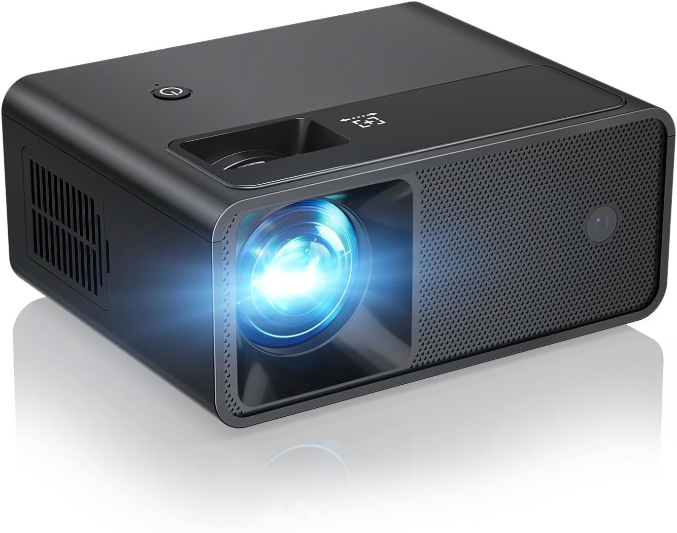 CiBest Mini Projector, 2025 Upgraded Full HD 1080P Support Video Projector, Portable Small Movie Projector, Compatible with iOS/Android/Windows/TV Stick/Box/USB/HDMI