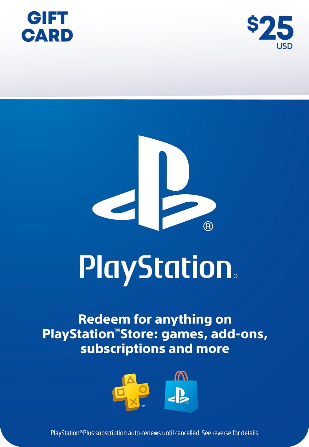 PlayStation Store Gift Card [Physical Card] – $25