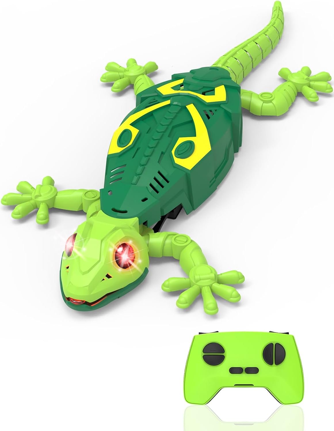 Wall Climbing Lizard,Wall Crawler Robot Gecko Remote Control,Floor Ceiling Crawling Electric Lizard Rc Car Toy,Cool Kids Toys,Christmas Birthday Gifts for 3 4 5 6 7 8 9 10+ Year Old Boys Girls Teens