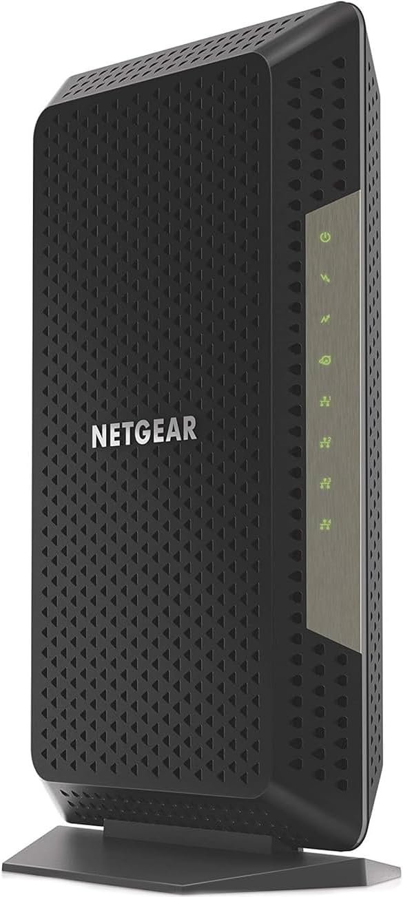 NETGEAR Nighthawk Cable Modem CM1200 – Compatible with All Cable Providers Including Xfinity by Comcast, Spectrum, Cox | for Cable Plans Up to 2 Gigabits | 4 x 1G Ethernet Ports | DOCSIS 3.1, Black