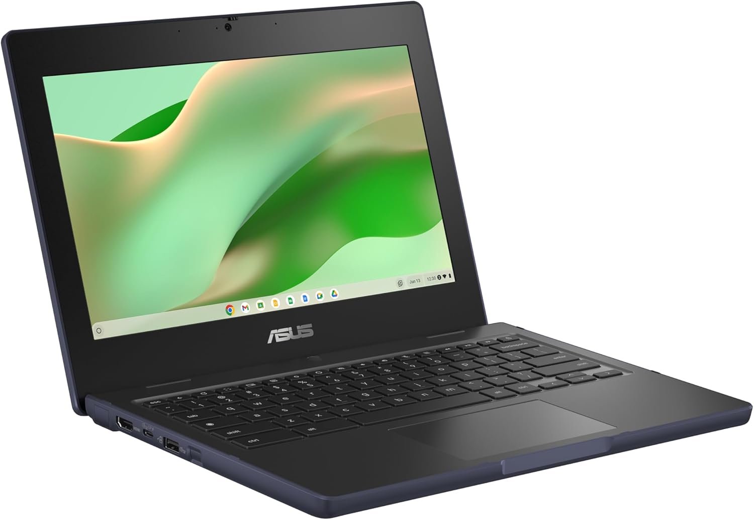 ASUS Chromebook CR11 Ruggedized Laptop, 11.6” Display, Intel Processor N100 Processor, 4GB RAM, 64GB eMMC Storage, Antimicrobial Guard, Spill-Resistant Keyboard, Mineral Grey, CR1104CGA-AS44