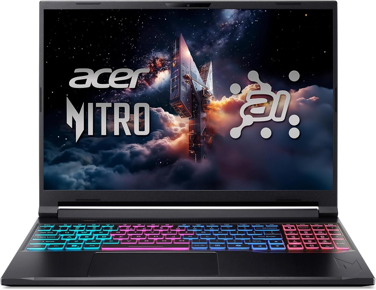 Acer Nitro V 16S AI Gaming Laptop | AMD Ryzen 7 260 Processor | NVIDIA GeForce RTX 5060 Laptop GPU (572 AI Tops) | 16″ WUXGA IPS 180Hz Display | 32GB DDR5 | 1TB Gen 4 SSD | Wi-Fi 6 | ANV16S-41-R2AJ