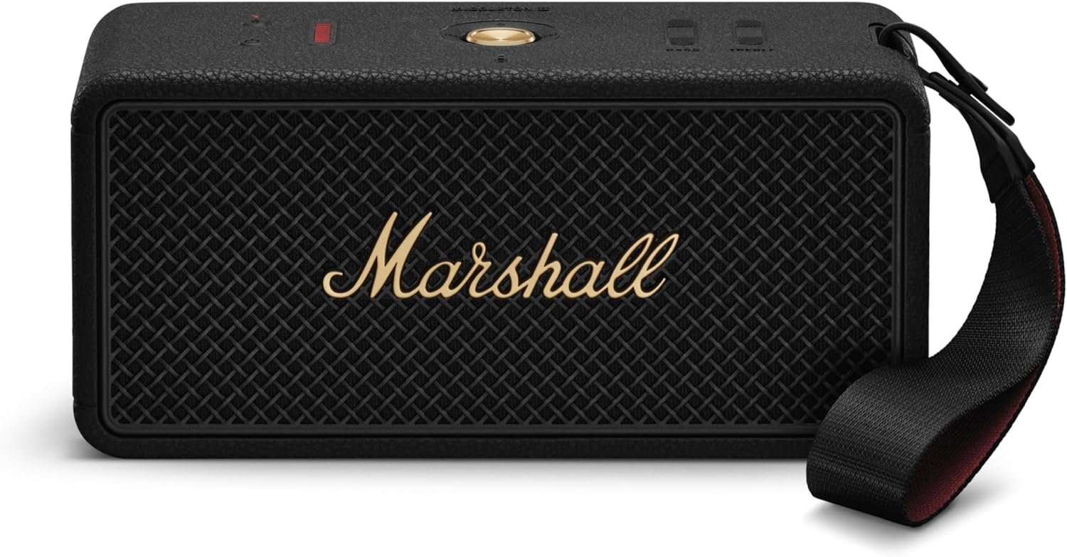 Marshall Middleton II Bluetooth Speaker – Black & Brass
