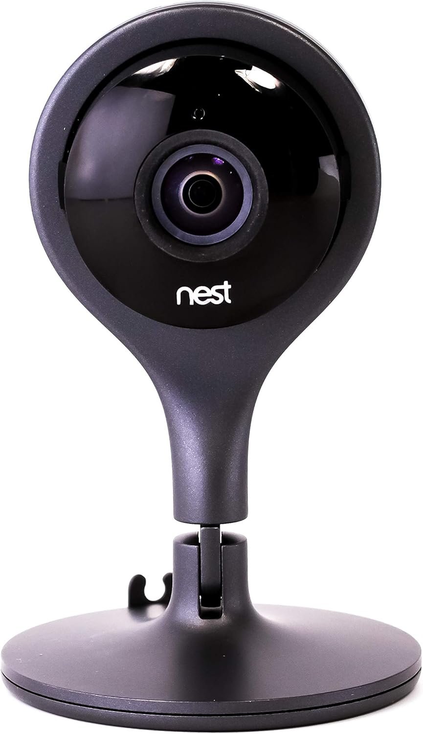 Google Nest Cam Indoor 1080p Security Camera – NC1102ES – Black (Renewed)