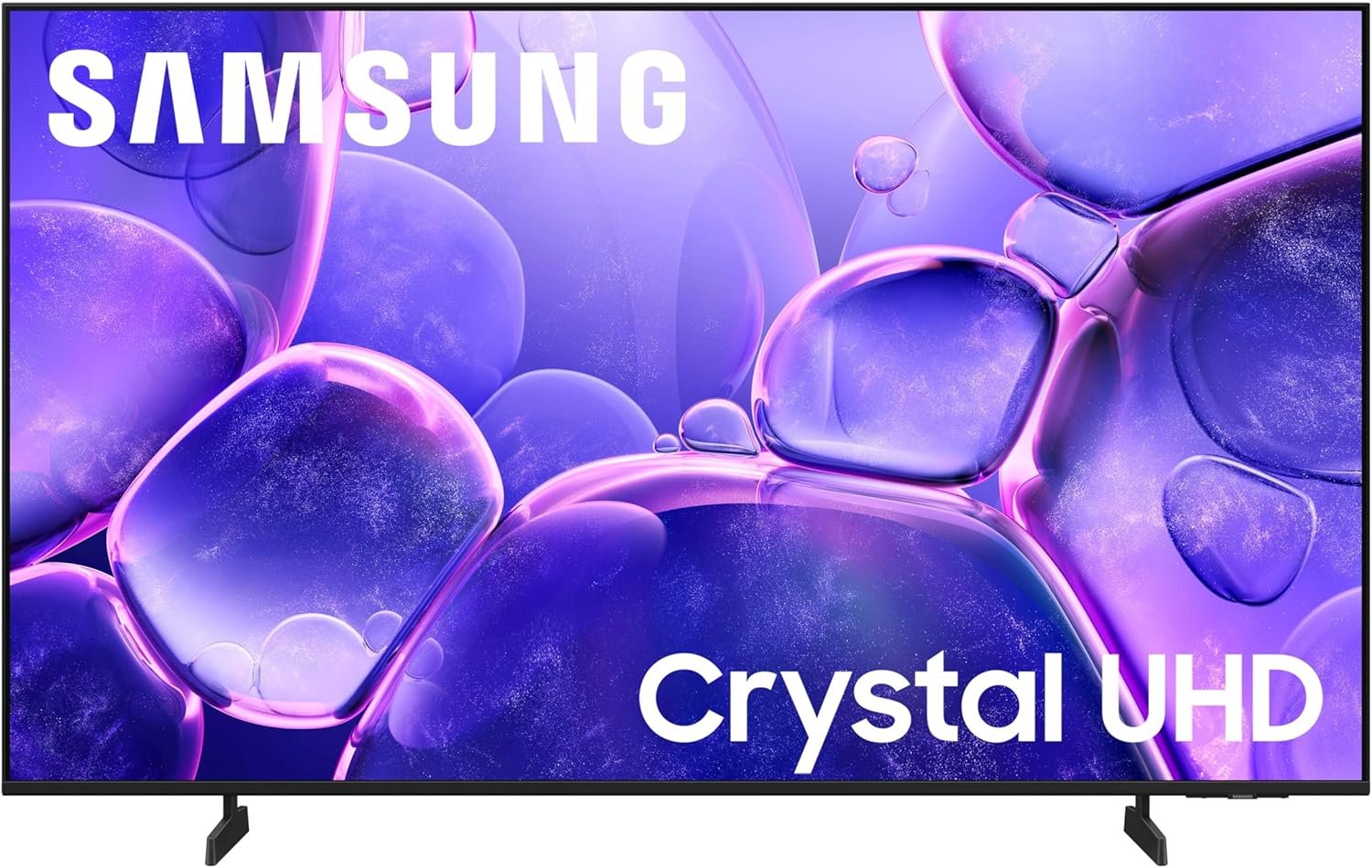 Samsung 50-Inch Class Crystal UHD U8000F 4K Smart TV (2025 Model) Endless Free Content, Crystal Processor 4K, MetalStream Design, Knox Security, Alexa Built-in