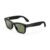Ray-Ban Meta (Gen 2), Wayfarer, Shiny Black | Smart AI Glasses for Men, Women — 2x Battery Life — 3K Ultra HD Resolution — 12 MP Ultra-Wide Camera, Audio, Video — Green Lenses — Wearable Technology