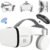 Virtual Reality VR Headset, Phone VR Glasses for 3D Video Game Play for Adults & Kids, VR Goggles w/Bluetooth Headphones Compatible with iPhone 17 16 15 14 13 12 Pro Samsung Galaxy S24 S23 S22
