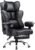 GTPLAYER Big and Tall Office Chair 400LBS Wide Ergonomic Gaming Chair with Deluxe Embossing Designed Leather with Foot Rest,150°Reclining Adjustable Soft Armrests Pocket Spring Back Support and Pillow