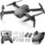 NEHEME Drones for Kids with Camera – Remote Control Helicopter Toys Gifts for Boys Girls, 1080P HD FPV RC Quadcopter for Adults, One Key Start/Land, Altitude Hold, Gravity Control, 2 Batteries, Black