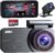 Dash Cam Front and Rear, 2.5K /1080P QHD Dual Dash Camera for Cars, Super Night Vision Dashcam, Loop Recording, 3.39” IPS, 64GB Card Included, 160° Wide Angle, Parking Mode – Black Pro